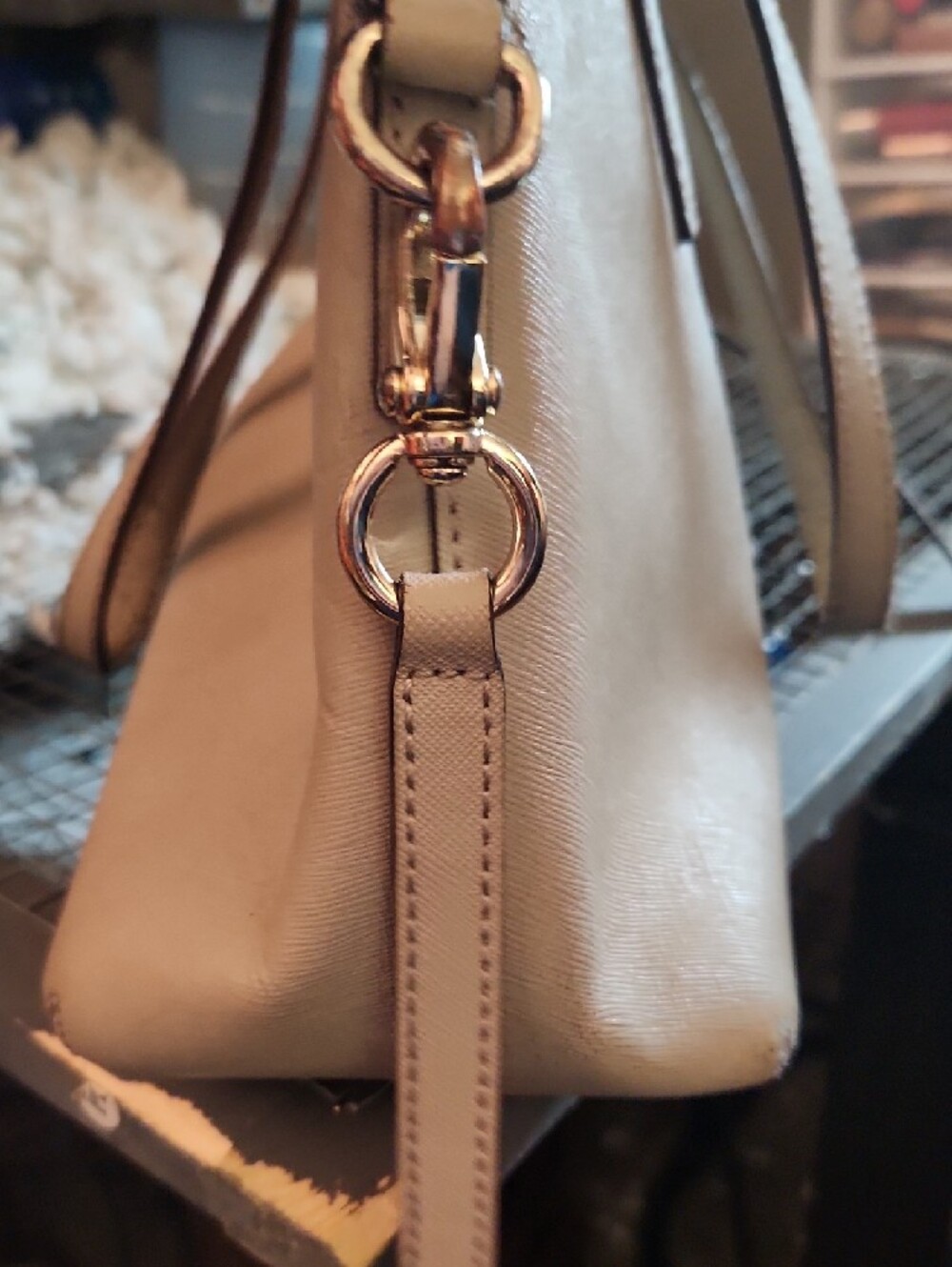 kate spade Gray dome satchel - Picture 2 of 5